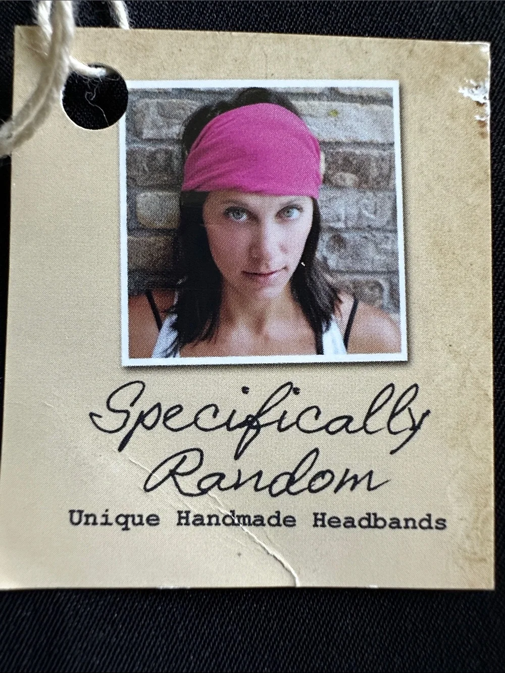 Headband NWT cotton batik style size L. Elastic back & wide band for options